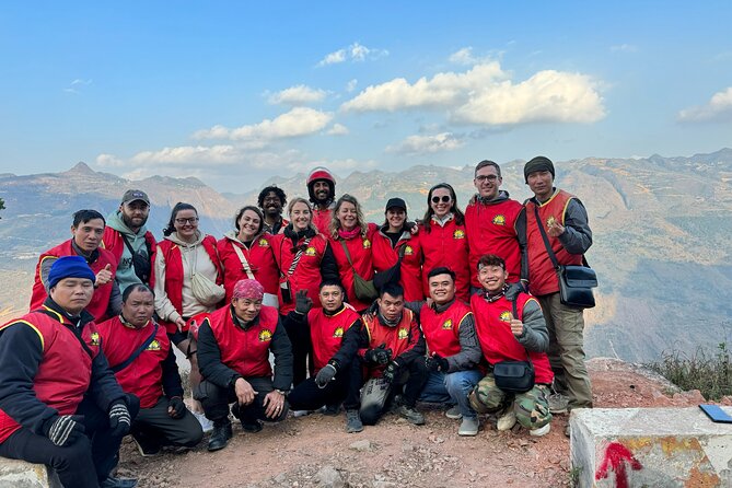 Ha Giang Easy Rider 4 Days Small Group Max 6 -8 Pax/ Group - Day 2: Lung Cu, the 9-step Tham Ma Road, and Dong Van old quarter