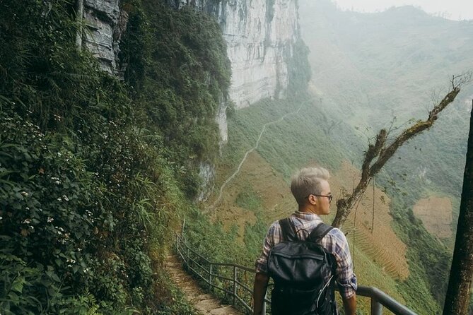 Ha Giang Loop Backpacker Tour, Small Group within Easy Riders - Day 2: Ma Pi Leng Pass and the Tu San Alley View (The Long Day Payoff)
