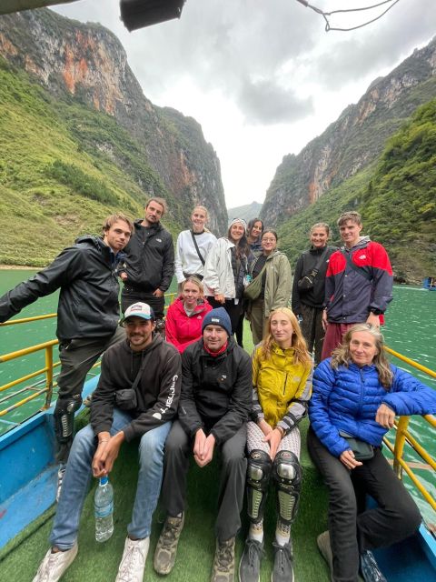 Ha Giang Loop Tours -3days with Easy Rider Package - Day 2: Dong Van Market, Cliff of Death, Ma Pi Leng, and Du Gia Waterfall Swim Time
