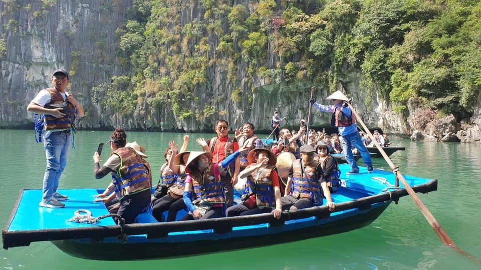 Ha Long 1 Day Luxury Small Group & Kayaking - Titop Island: swim break plus a hike option for panoramic views