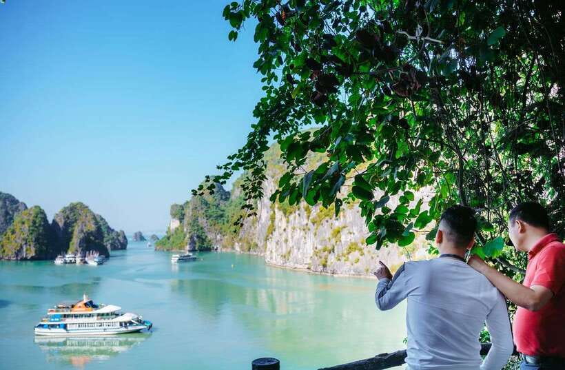 Ha Long Bay Day Trip with Best Price - Luon Cave by kayak or bamboo boat: where the bay feels calmer