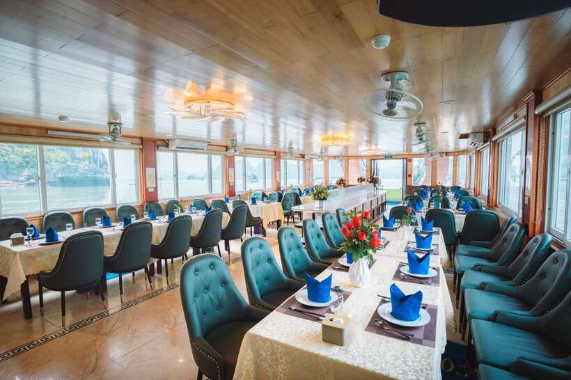 Ha long Bay day trip with Deluxe cruise - Luon Cave by Kayak or Bamboo Boat: The Lagoon Moment