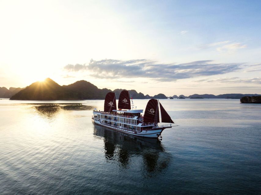 Ha Long & Lan Ha Bays: 2-Day Cruise with Meals & Kayaking - V’Spirit Cruises Comfort: Private Balcony + Bathtub