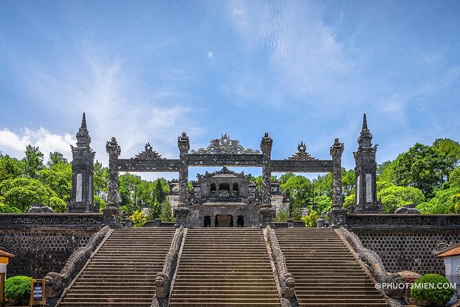 Hai Van Pass and Hue City Sites Deluxe Small Group Tour - Stop 3: Khai Dinh Tomb and its design mix