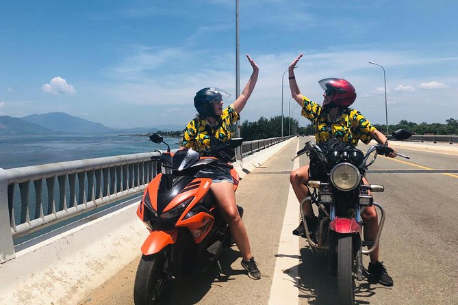 Hai Van Pass Motorbike Private Tour with Mister T Easy Rider - Thanh Toán Bridge outside Hue: a calm end to the ride