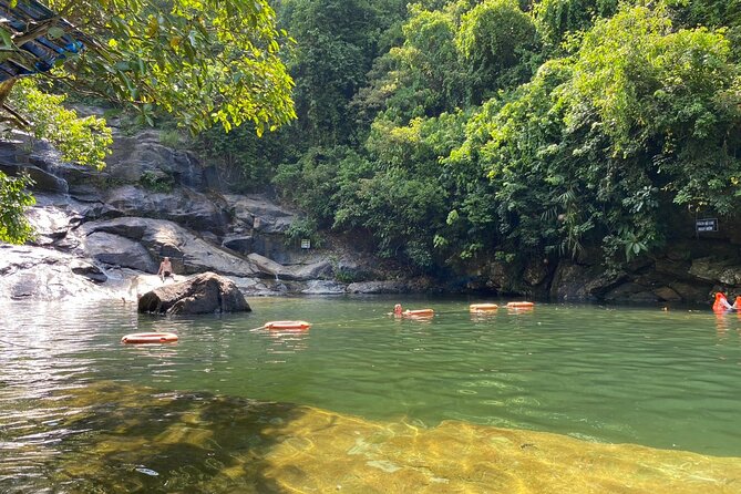 Hai Van Pass Tour by Motorbike from Da Nang-Hoi An-Hue - Suoi Mo Waterfall: your one big swim option of the day