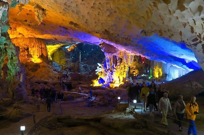 Half Day Explore Halong Bay With Lunch, Sung Sot Cave, Titop Island and Kayaking - Titop Island: swim or hike for the panorama view