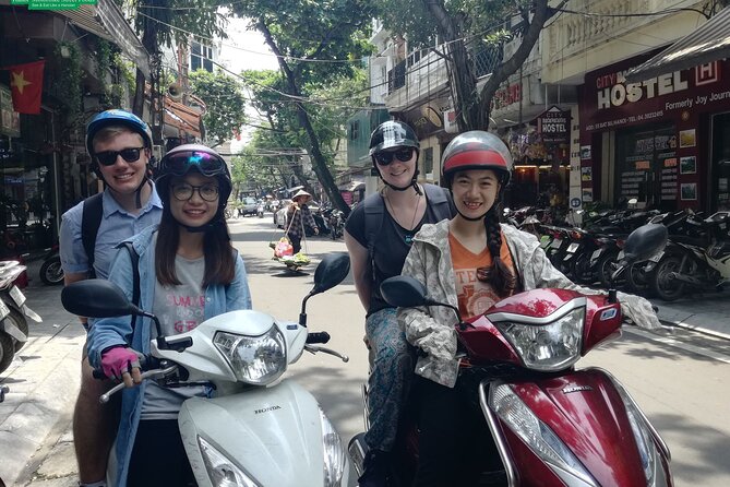 Half-Day Guided Hanoi Motorcycle Tour with Hotel Pickup - Lunch, rice wine, local beer, and how to eat confidently