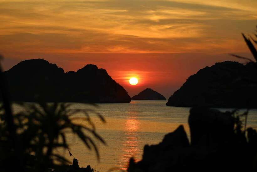 Half day Lan Ha Bay excursion ( 4 hours ): Kayaking, Snorkel - Beo Wharf to the quiet cruising zones: what the boat time feels like