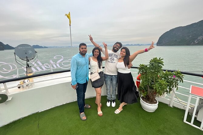 Halong 5star Cruise Day Trip: Buffet Lunch, Jacuzzi & Kayaking - On-board jacuzzi and sunset party: the downtime you’ll thank yourself for
