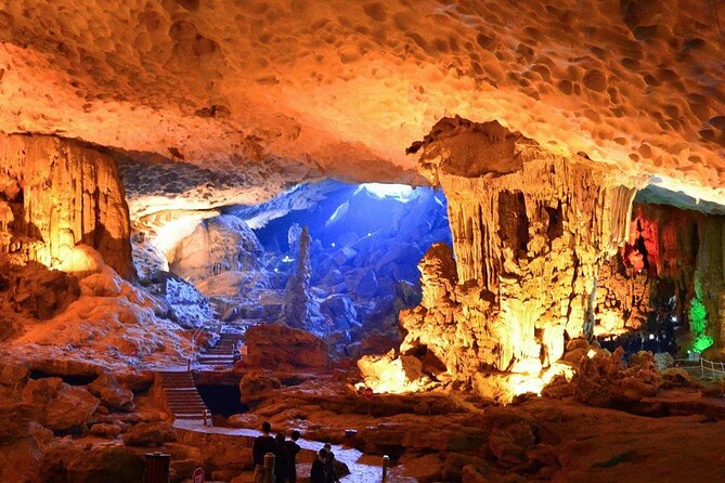 Halong 6 hours boat tour from Hanoi All Inclusive - Sung Sot Cave: The Biggest Cave Stop on Your Schedule