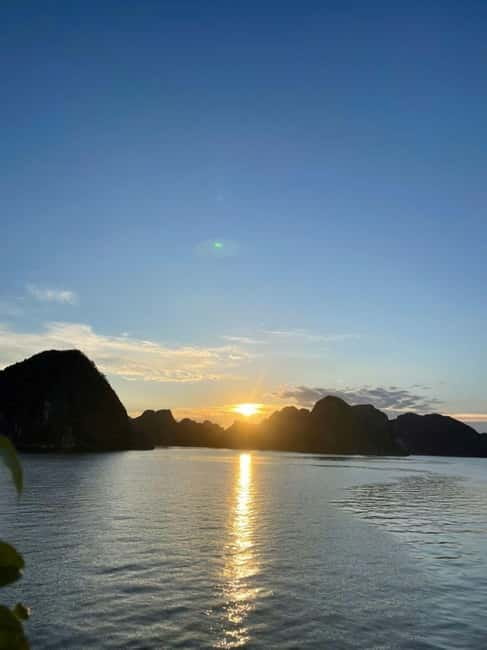 Halong Bay 1D- Sung Sot Cave- Titop Island- Kayaking & Lunch - The Sunset Party: A Cozy End to a Long Day
