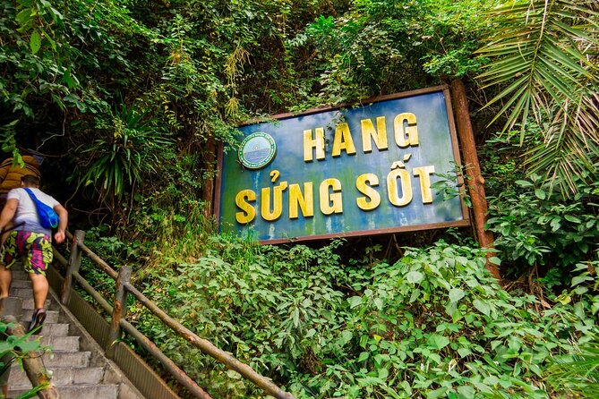 Halong Bay 2 Day Luxury Cruise 6 Star - Day 1 Stops: Ha Long Bay Wharf, Sung Sot Cave, and Ti Top Views