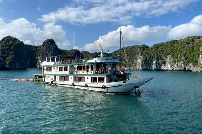 Halong Bay 2 days on classic cruise, small group, biking-kayaking - Lan Ha Bay First Look: Quiet Waters and Limestone Views