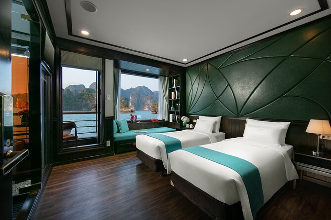 Halong Bay 3 days 2 nights on PEONY CRUISES 5 Stars LUXURY - Entering Halong and Lan Ha Bay with luxury, not just sightseeing