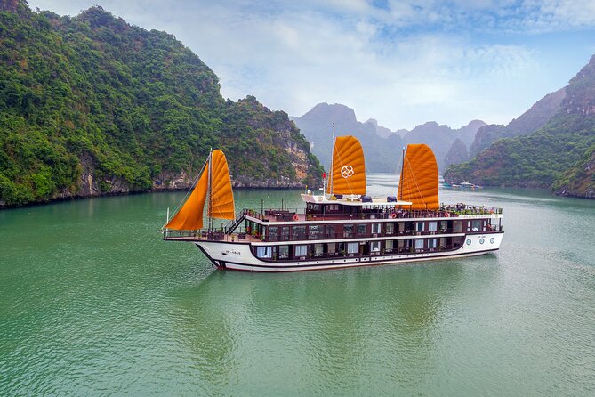 Halong Bay 3 days 2 nights on PEONY CRUISES 5 Stars LUXURY - Suites, meals, and onboard perks you can actually use
