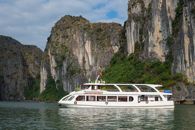 Halong Bay and Cave Full-Day Cruise,Lunch,Island,Beach from Hanoi - Boarding Tuan Chau Harbor: Cruise Time, Safety, and a Real Lunch