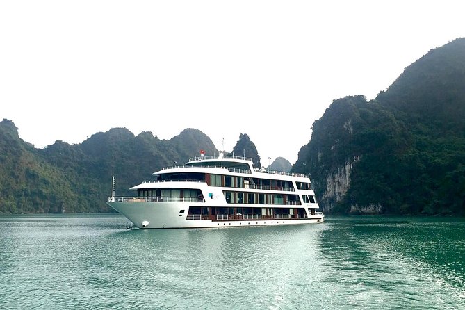 Halong Bay Cruise 2Day/1Night 5 Star Cruises All Included - Day 1 on Le Théatre Cruise: Opera restaurant, buffet lunch, and Lan Ha’s islets