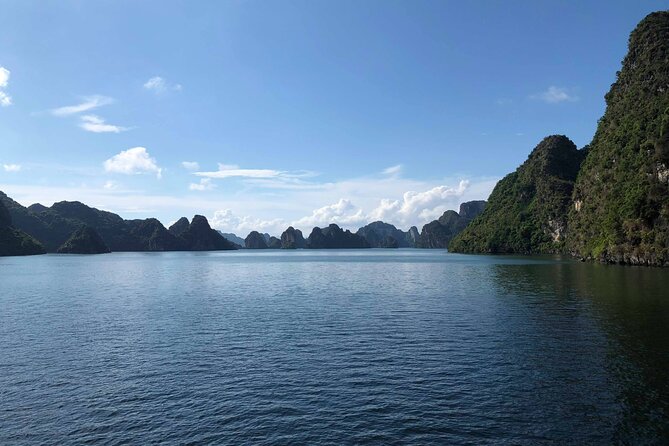 Halong Bay Cruise With Cave, Kayaking, Swimming - Buffet Lunch - The boat ride: modern comfort and the lunch that makes it worth it