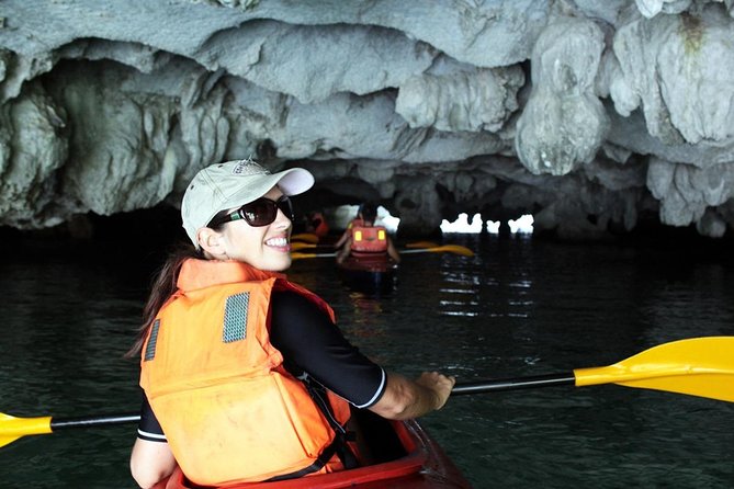 Halong Bay Day Tour: 4 hour cruising, caving, kayaking & lunch - Lunch on Board: Seafood, Plus Vegetarian-Friendly Options