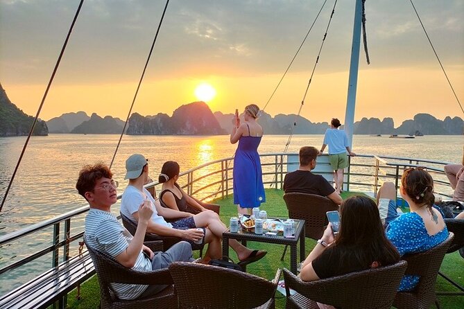 Halong Bay Day Tour 6Hour Deluxe Cruise Limousine Bus Small Group - Sung Sot Cave: The Longest, Biggest Stop You’ll Actually Remember