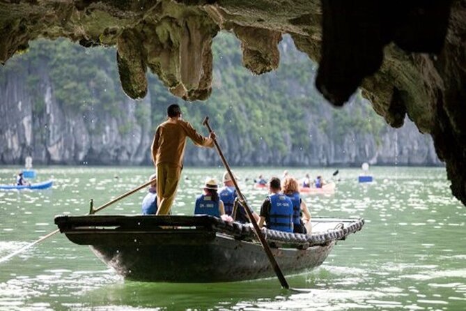 Halong Bay Day Tour 6Hour Deluxe Cruise Limousine Bus Small Group - Tuan Chau Island Lunch Cruise: Seafood Lunch Plus Those Famous Rock Names