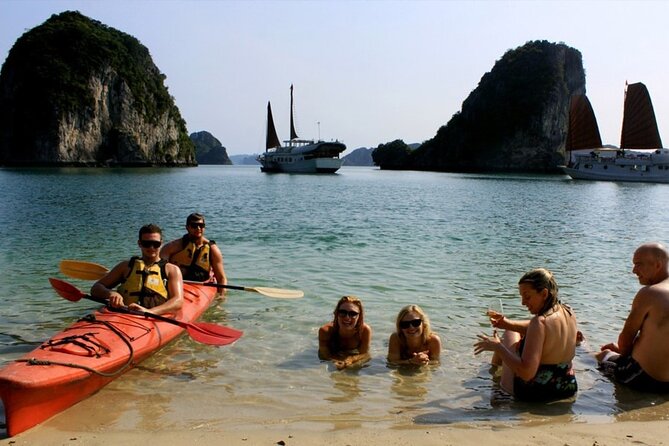 Halong Bay Day Tour By Diamond Era Cruise,Titop,Sung Sot & kayak - Ti Top Island: swim, climb, and the real issue is time