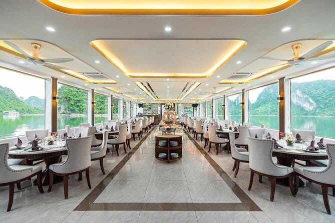 Halong Bay Day Tour Luxury Cruise With Jacuzzi and Buffet Lunch - Premium boat with jacuzzi: comfort you’ll notice between stops