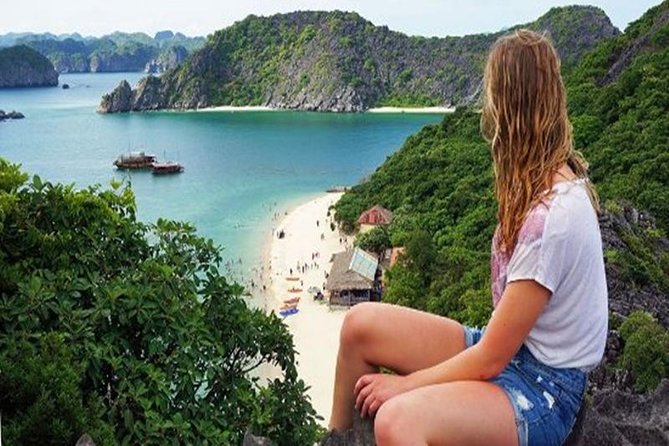 Halong Bay Day Tour: Visit Cave Island Kayaking Swimming Lunch - Hang Luon Water Cave: Kayaking or Bamboo Boat (This Is the Hands-On Part)