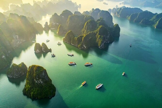 Halong Bay Day Trip 6hour: Buffet Lunch,Limousine bus,small group - Your cruise start on Tuan Chau: check in, then settle in