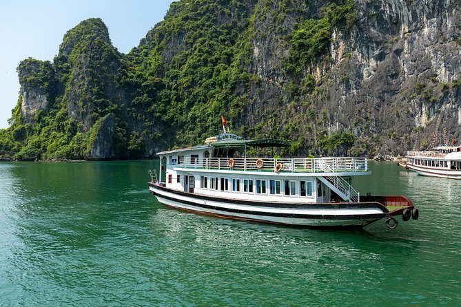 Halong bay full day trip: Visit Surprise cave, Titop island, kayaking & swimming - From Old Hanoi to Halong Port, the trip starts before the boat