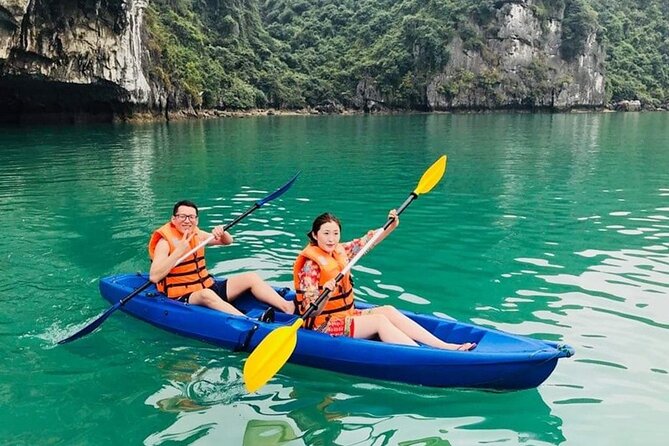 Halong Bay Full-Day with 6 Hour Cruise Kayaking, Swimming, Lunch - Food, Drinks, and the Seafood Lunch Reality