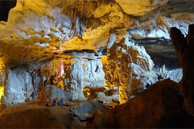 Halong Bay Full Day With Cave, Kayaking And Swimming - Highway Transfer - Ti Top Island: Swim Time or Stair Climb for Views