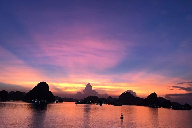 Halong Bay Full Day with Kayaking, Hiking viewpoint, Cave - Deluxe To Luxury - Food and comfort: lunch onboard plus sunset tea