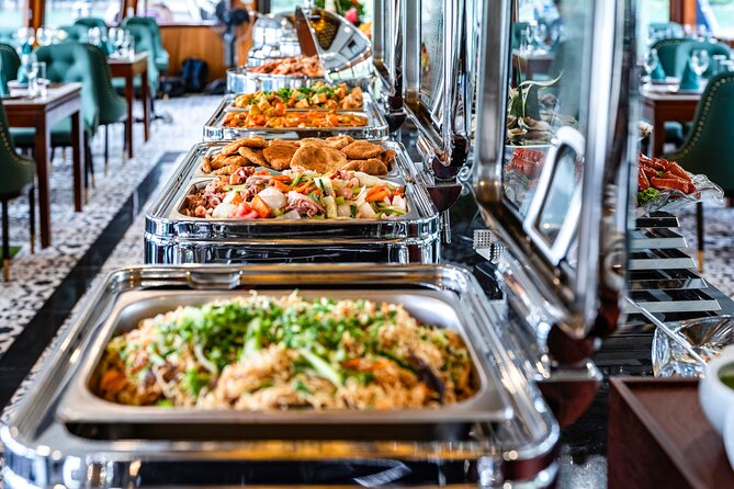 Halong Bay Luxury cruise Day trip: Buffet Lunch, Limousine bus - The onboard cruise experience: lunch on the water, not a break from it