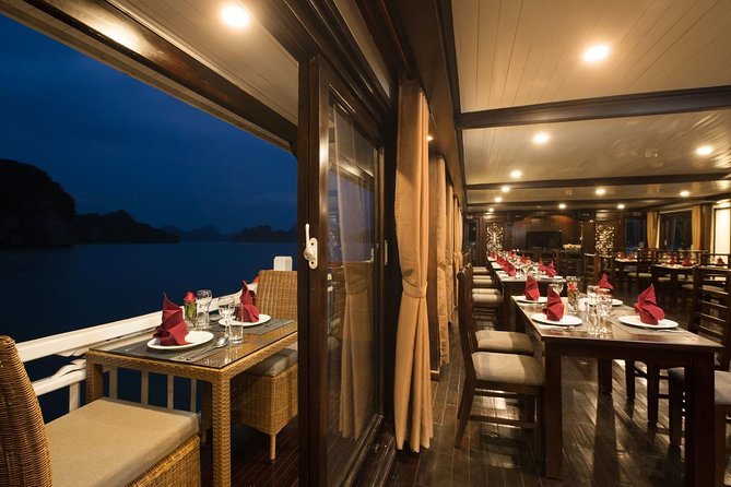 Halong Bay tour 2 days / 1 night on Stellar cruise {New 4 star Cruise}. - Luon Cave: kayak vs bamboo boat (and who should pick what)