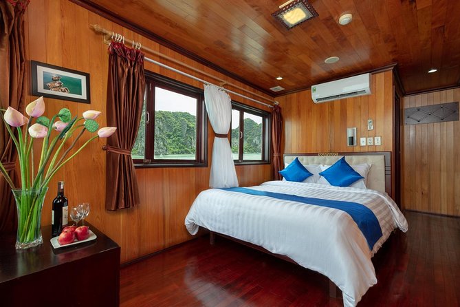Halong deluxe cruise 2D/1N: Surprise cave, Titop island, Full Meals, best prices - Cooking Vietnamese spring rolls and the vibe onboard