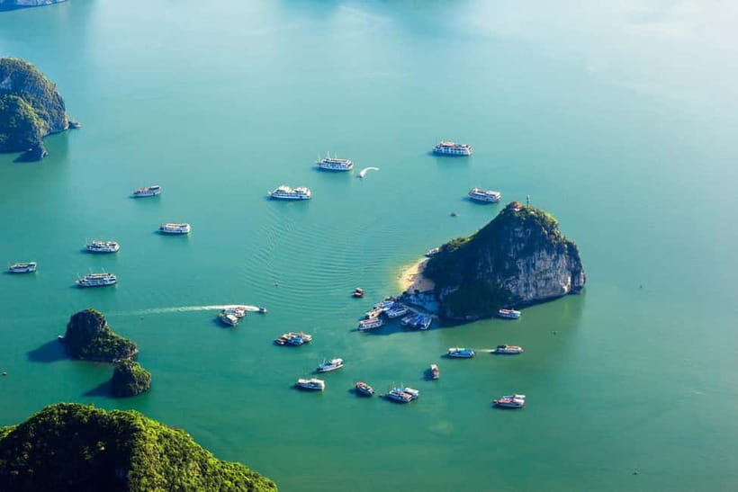 Halong Full Day Cruise: Kayak, Cave, Lunch, Beach & Island - Luon Cave by Kayak (or Bamboo Boat): Close-Up Water Time