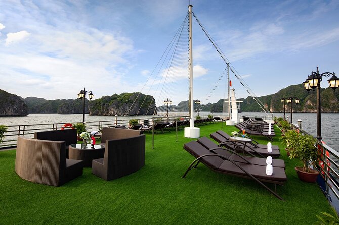 Halong La Pandora Cruise 2days/1Night - Day 2 (morning): Tai Chi at dawn, breakfast, and a full day that keeps moving