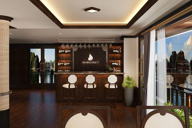 Halong Luxury Cruise 2D/1N: Kayaking, swimming, Surprise cave, Titop island - Night onboard: BBQ on the sundeck, spring rolls, and squid fishing