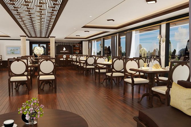 Halong Luxury Cruise 2D/1N: Kayaking, swimming, Titop island, Surprise cave - Dinner and onboard time: food that feels planned, not random