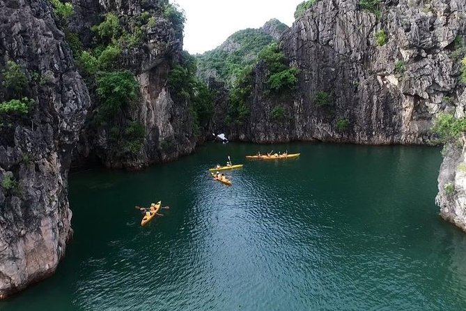 Halong Luxury Cruise Full Day Tour from Hanoi: All Inclusive - Sung Sot Cave: The Big First Wow (and the Physical Part)