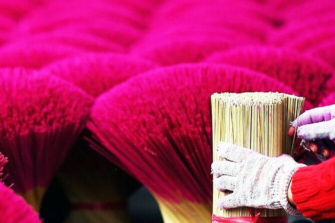 Handmade Incense Making Activity in local village from Hanoi - Getting From Central Hanoi Toward Ha Dong Without Wasting Hours