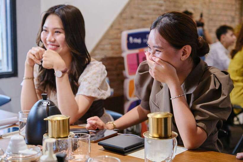 Hands-on Discovery of Vietnamese Coffee & Culture - Finding Lacàph: the purple-door coffee stop in District 1