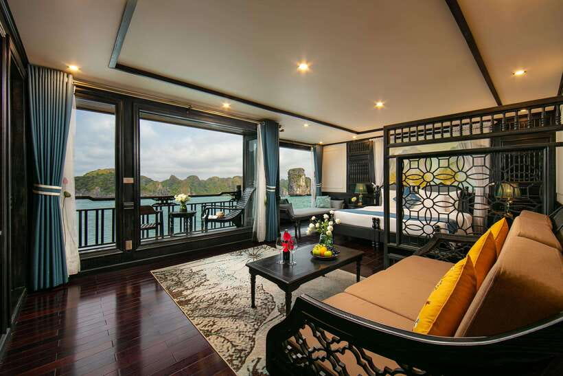 Hanoi: 2-Day Halong & Lan Ha Bay 5 Stars Cruise with Balcony - Day 2: Tai Chi sunrise and Lan Ha Bay kayaking choices
