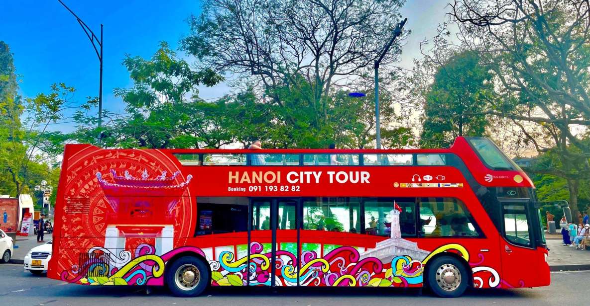 Hanoi: 24 Hour Hop on Hop off Bus Tour - Riding top deck: using the audio guide like a pro