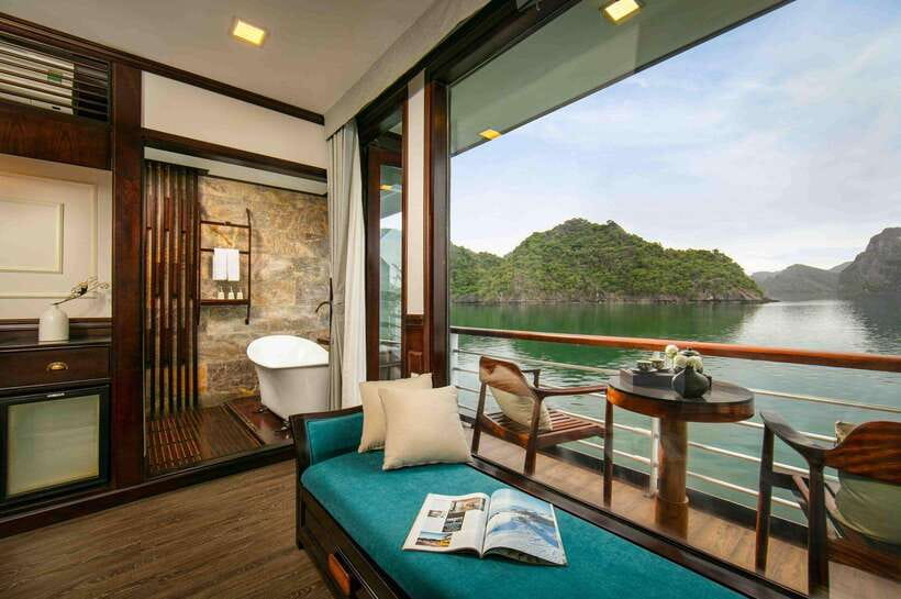 Hanoi: 2D1N Ha Long Bay, Lan Ha Bay by Amanda Luxury Cruise - Halong to Lan Ha: the calmer version of the same drama