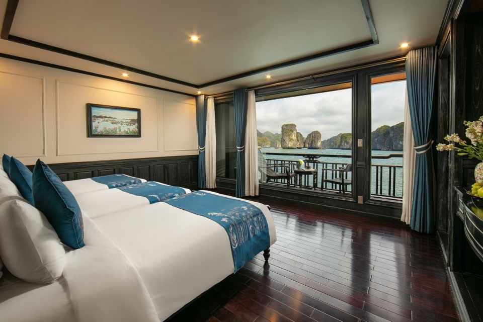 Hanoi: 3-Day Ha Long/Lan Ha Bay Cruise with Private Balcony - Getting From Hanoi to the Bay: Limousine, Speed Boat, and Timing