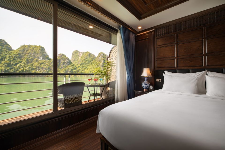 Hanoi: 3-Day Trip to Ninh Binh with Lan Ha Bay 5-Star Cruise - Food, drinks, and small comfort wins you’ll feel