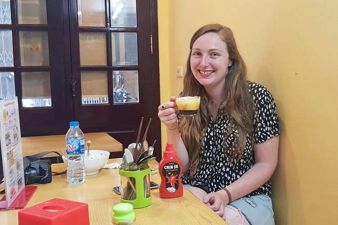 Hanoi: Amazing Morning with Bicycle - All Inclusive - The food plan: pho breakfast and special egg coffee
